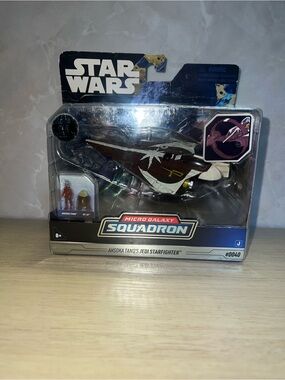 Star Wars Micro Galaxy Squadron Ahsoka Tano Jedi Starfighter Rare